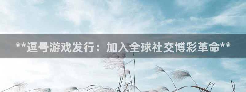 广东蓝狮电子商务有限公司：**逗号游戏发行：加入全球社交博彩革命**